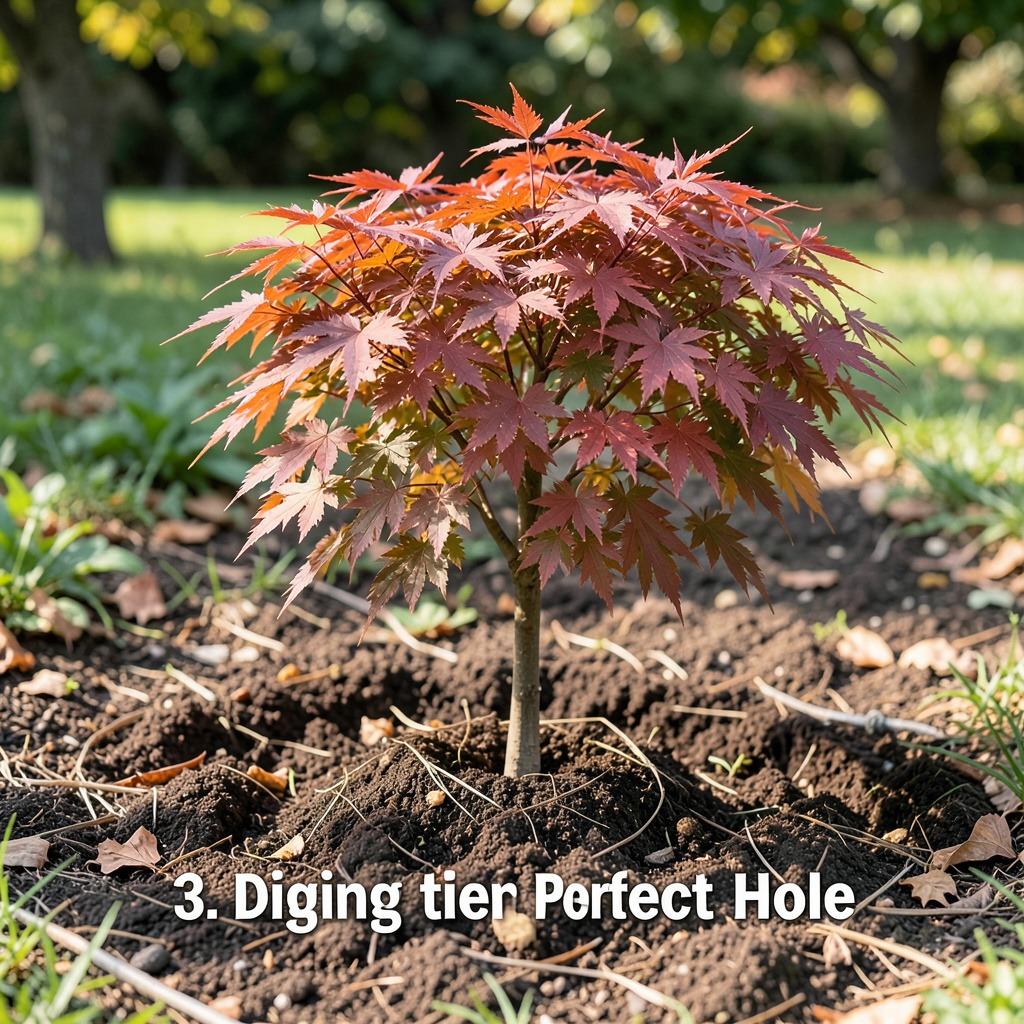 japanese maple planting