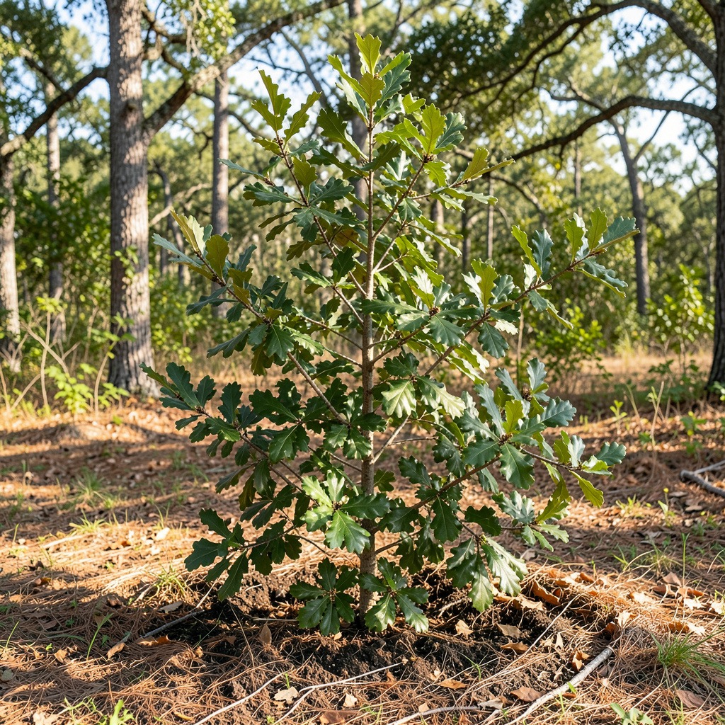 live oak planting