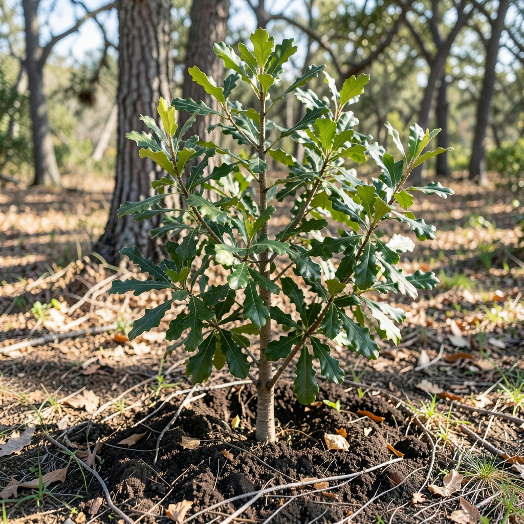 live oak planting