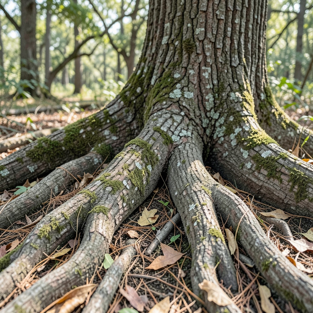 live oak roots
