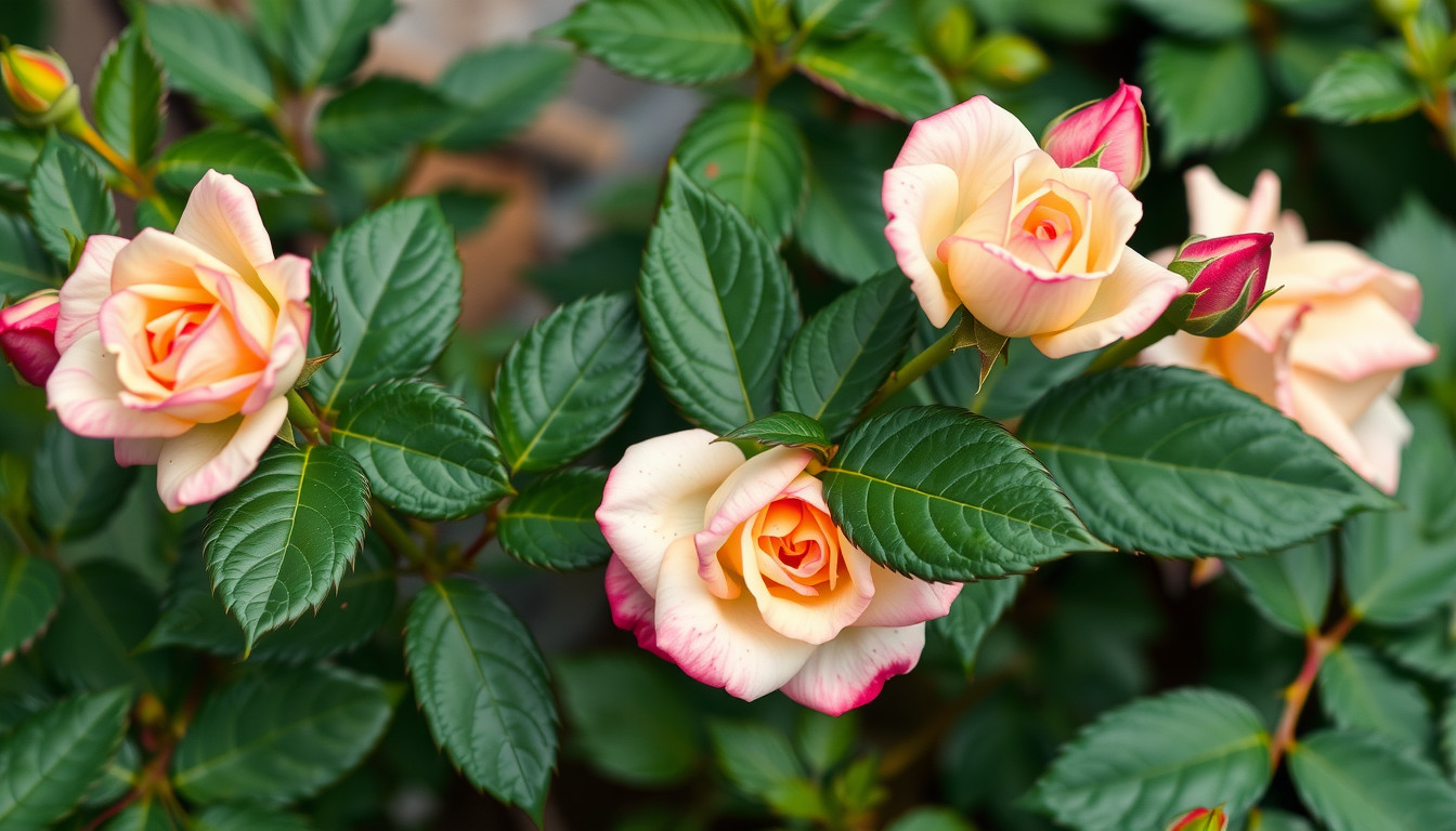 nitrogen deficiency in roses