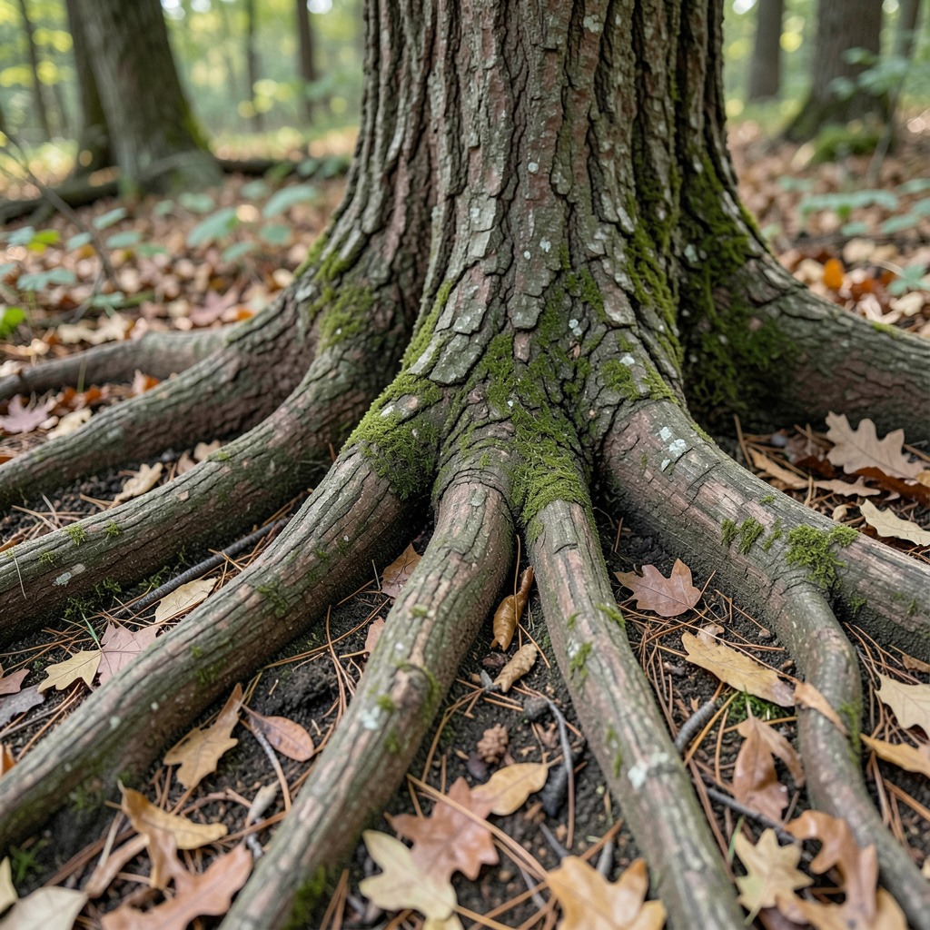 northern red oak roots