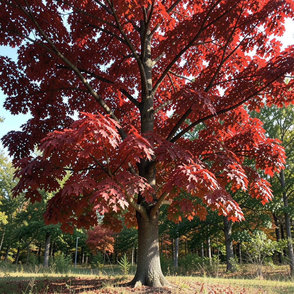 northern red oak tree