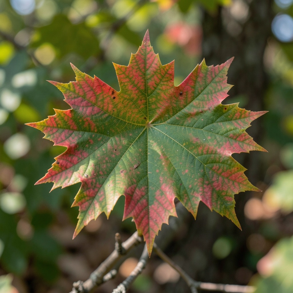 norway maple leaf