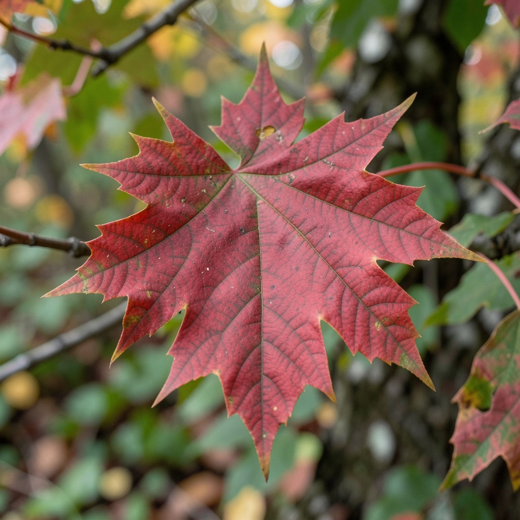 norway maple leaf