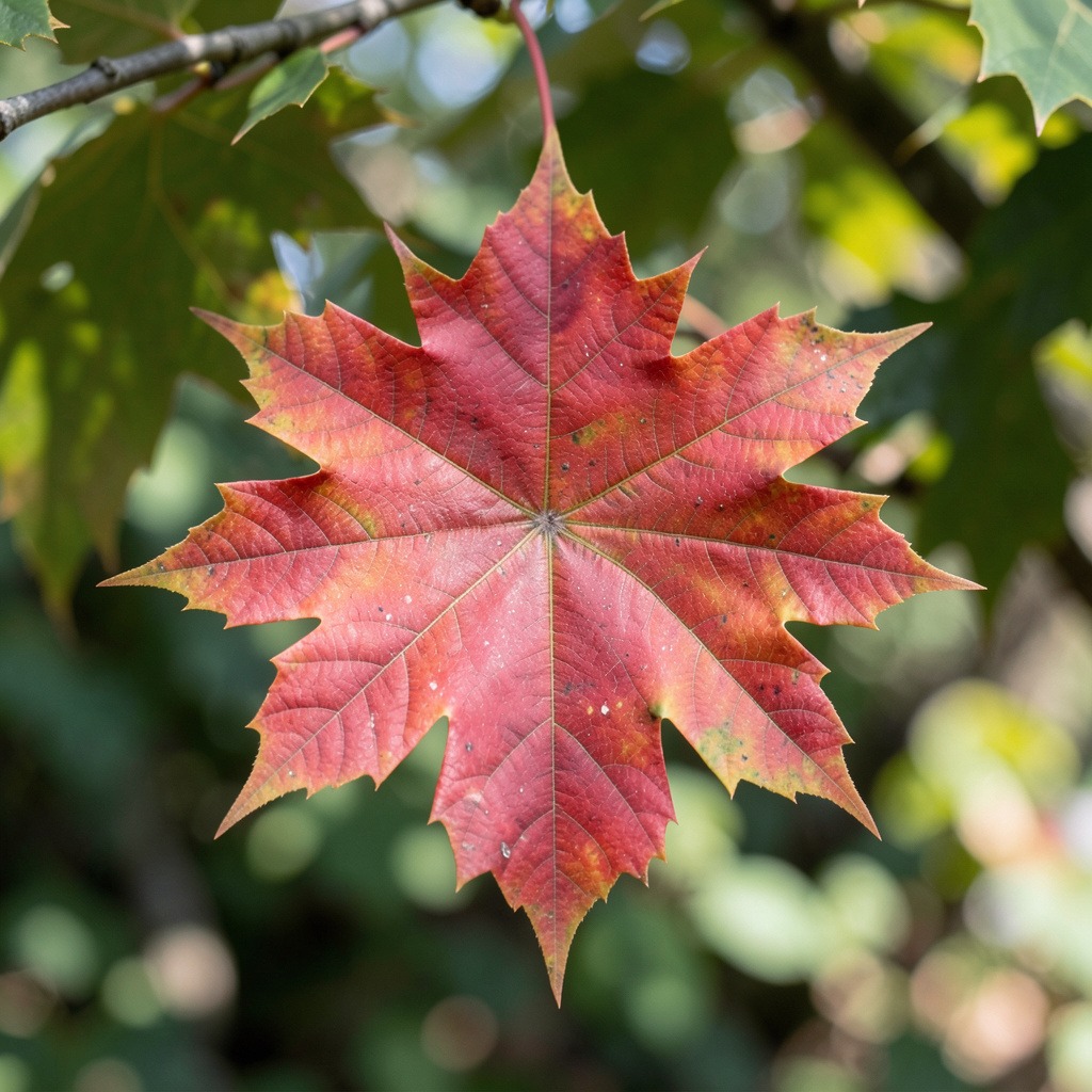 norway maple leaf