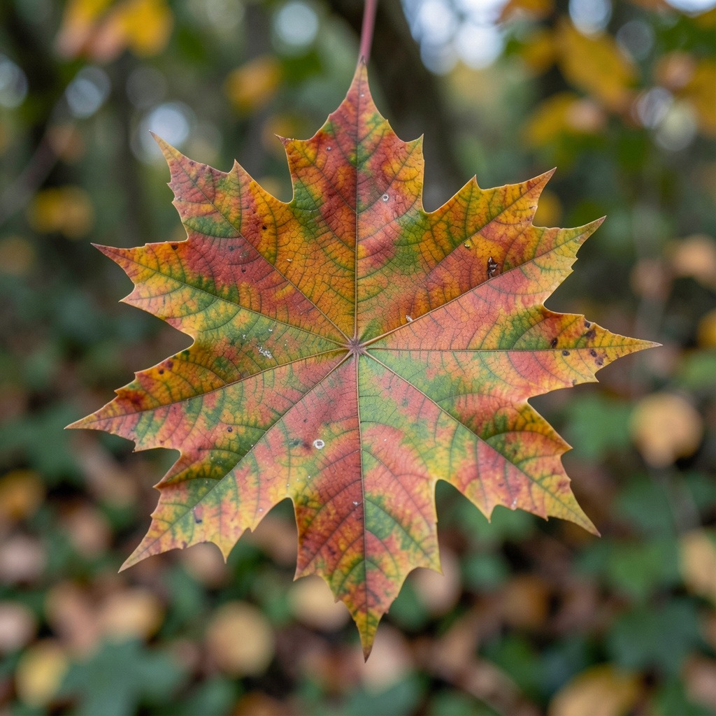 norway maple leaf