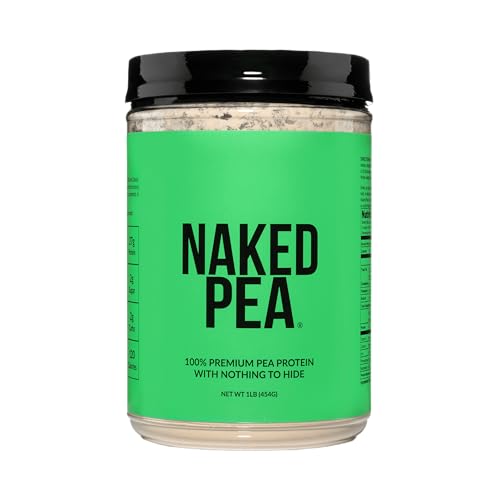 NAKED Pea - Pea Protein Isolate - Plant Based, Vegetarian & Vegan Protein. NSF Certified, Easy to Digest, Non-GMO, No Lactose, No Soy and Gluten Free - 15 Servings