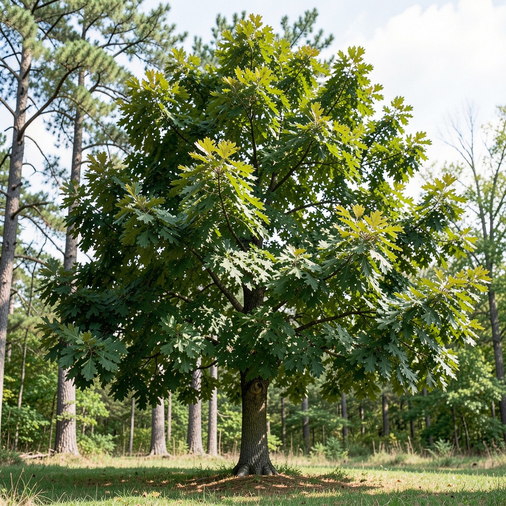 pin oak tree