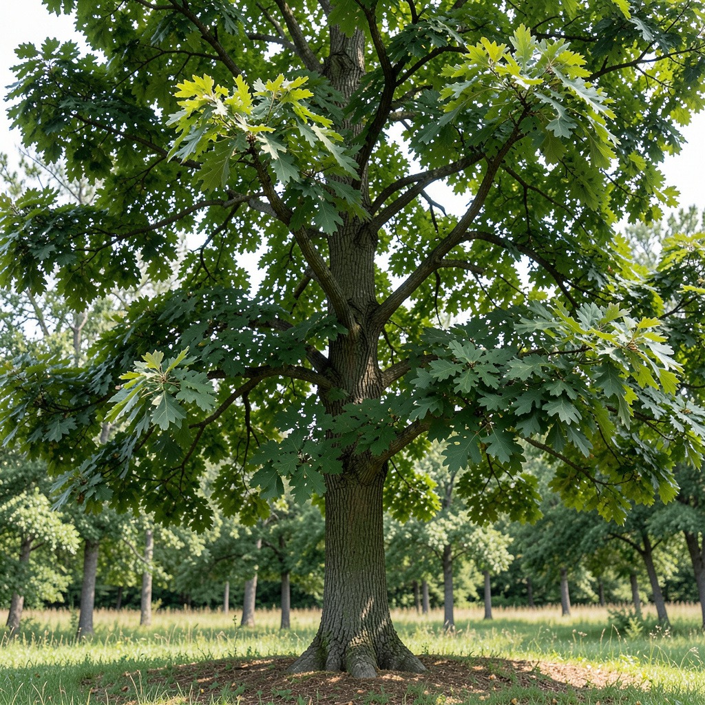 pin oak tree