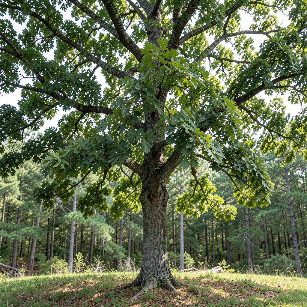 pin oak tree