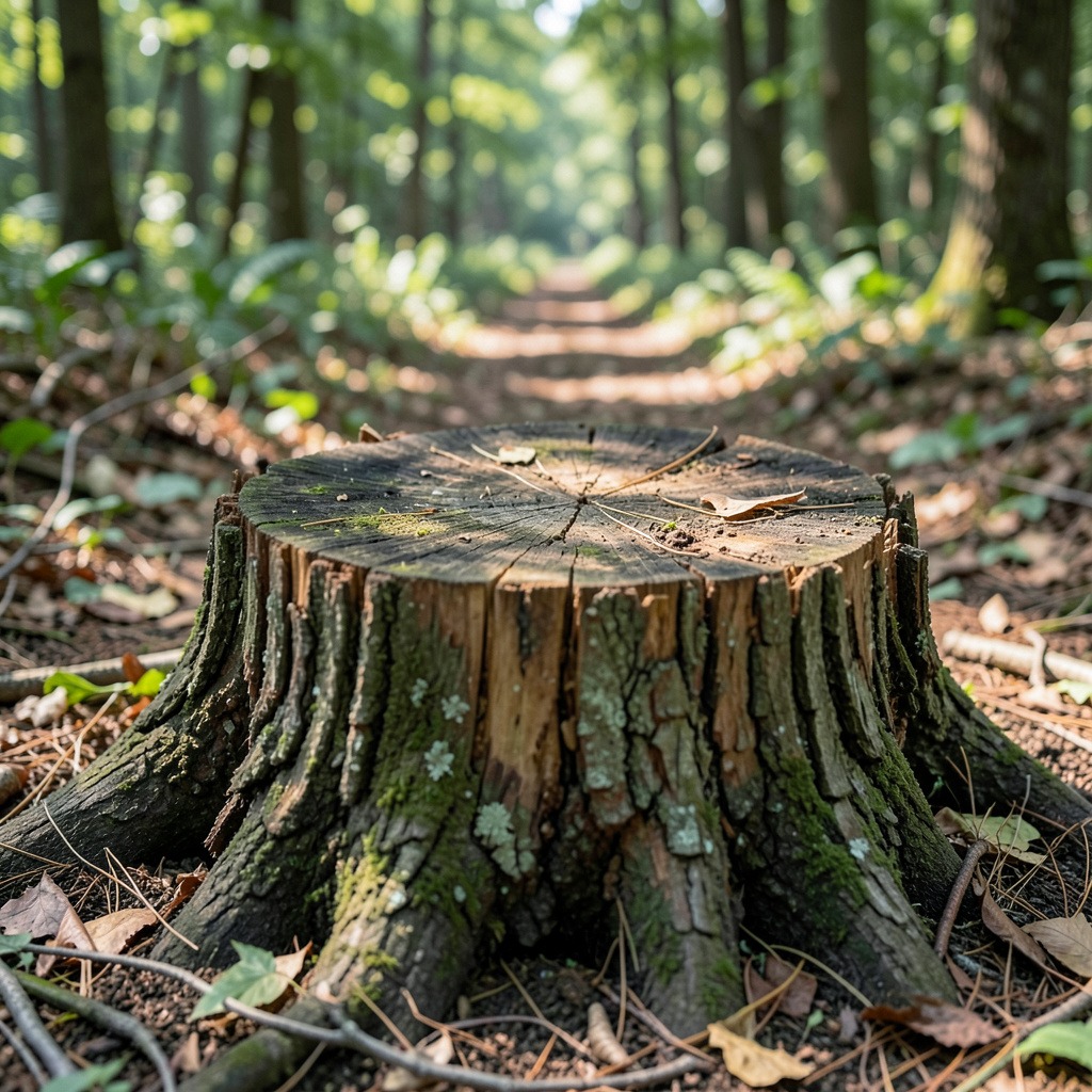 pros and cons of leaving a tree stump