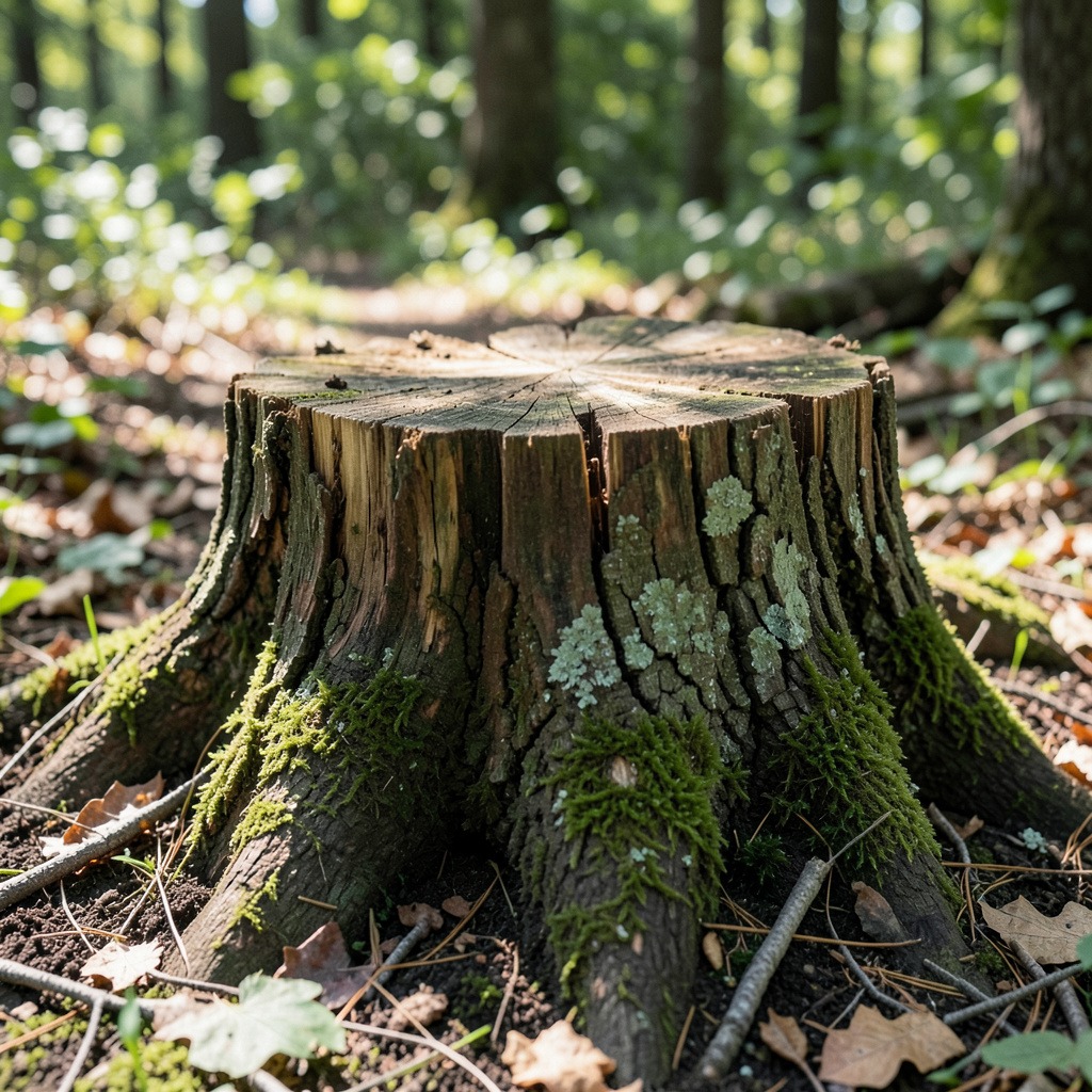pros and cons of leaving a tree stump