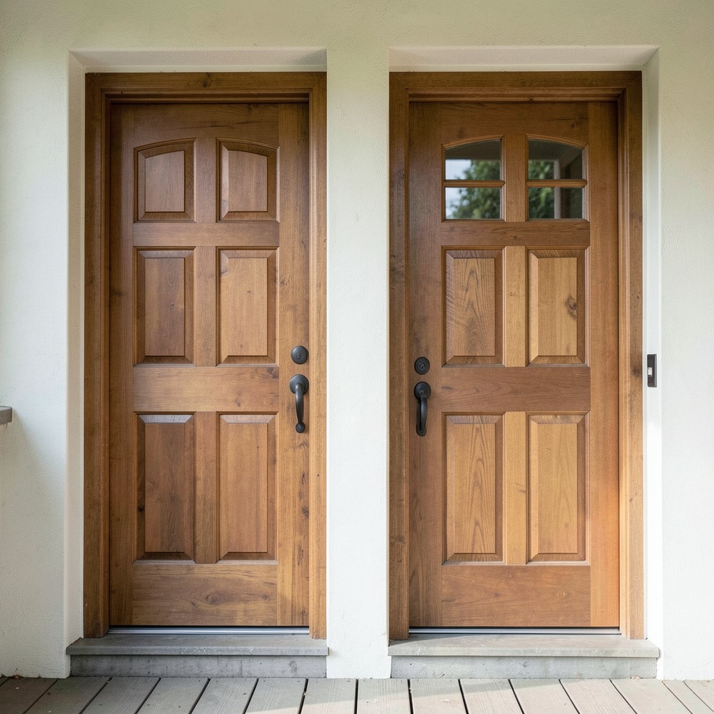 pros and cons of wood doors