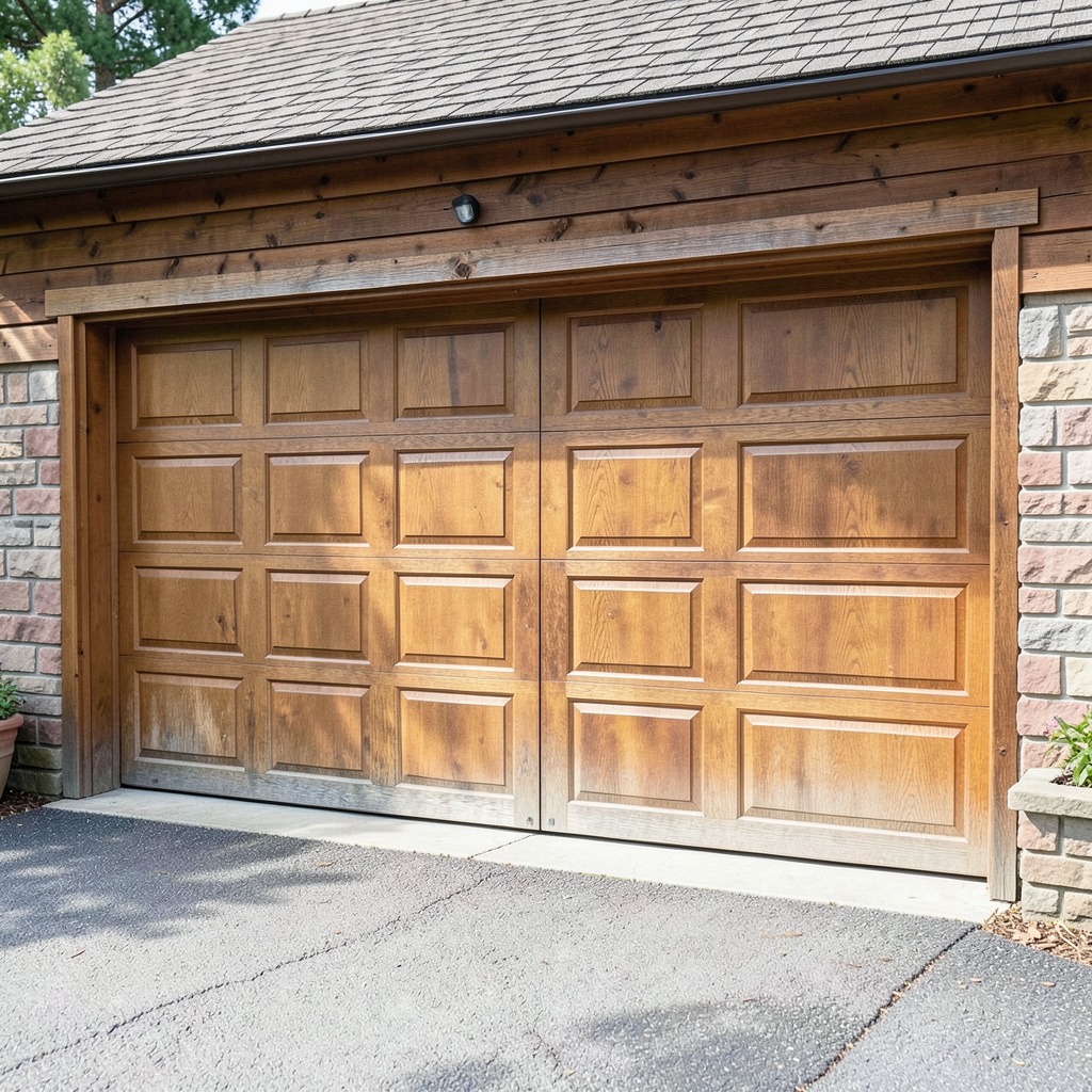 pros and cons of wood garage doors