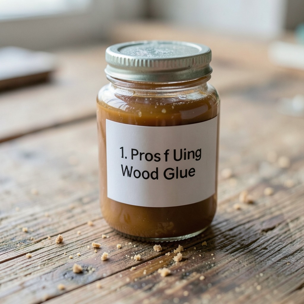 pros and cons of wood glue