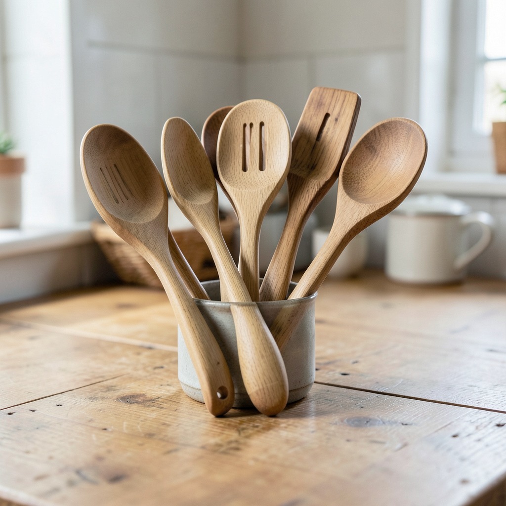 pros and cons of wood kitchen utensils