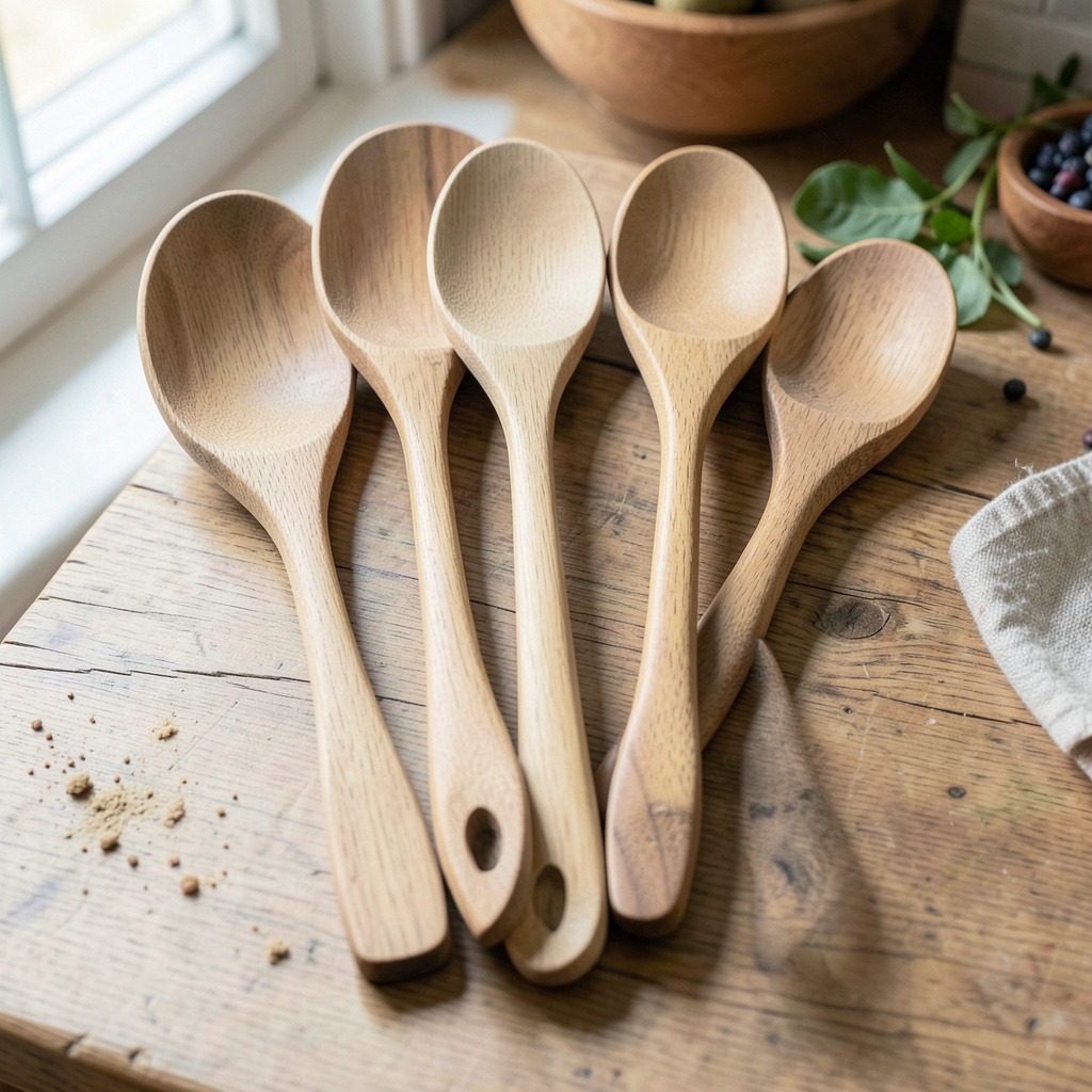 pros and cons of wood kitchen utensils