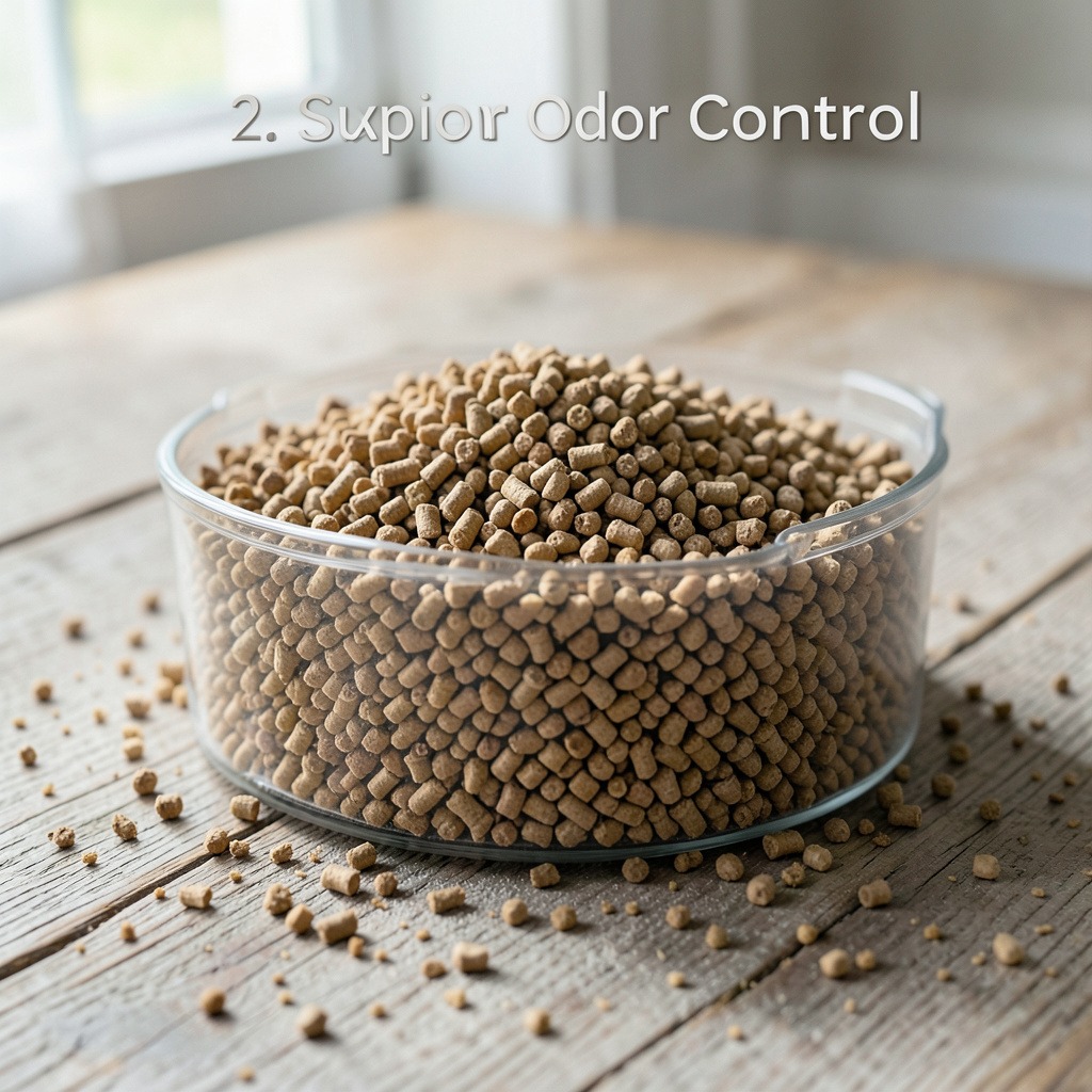 pros and cons of wood pellet cat litter