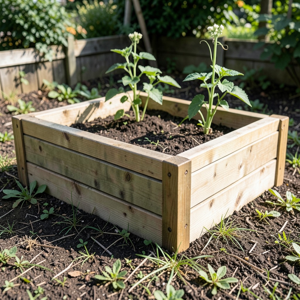 pros and cons of wood raised garden beds
