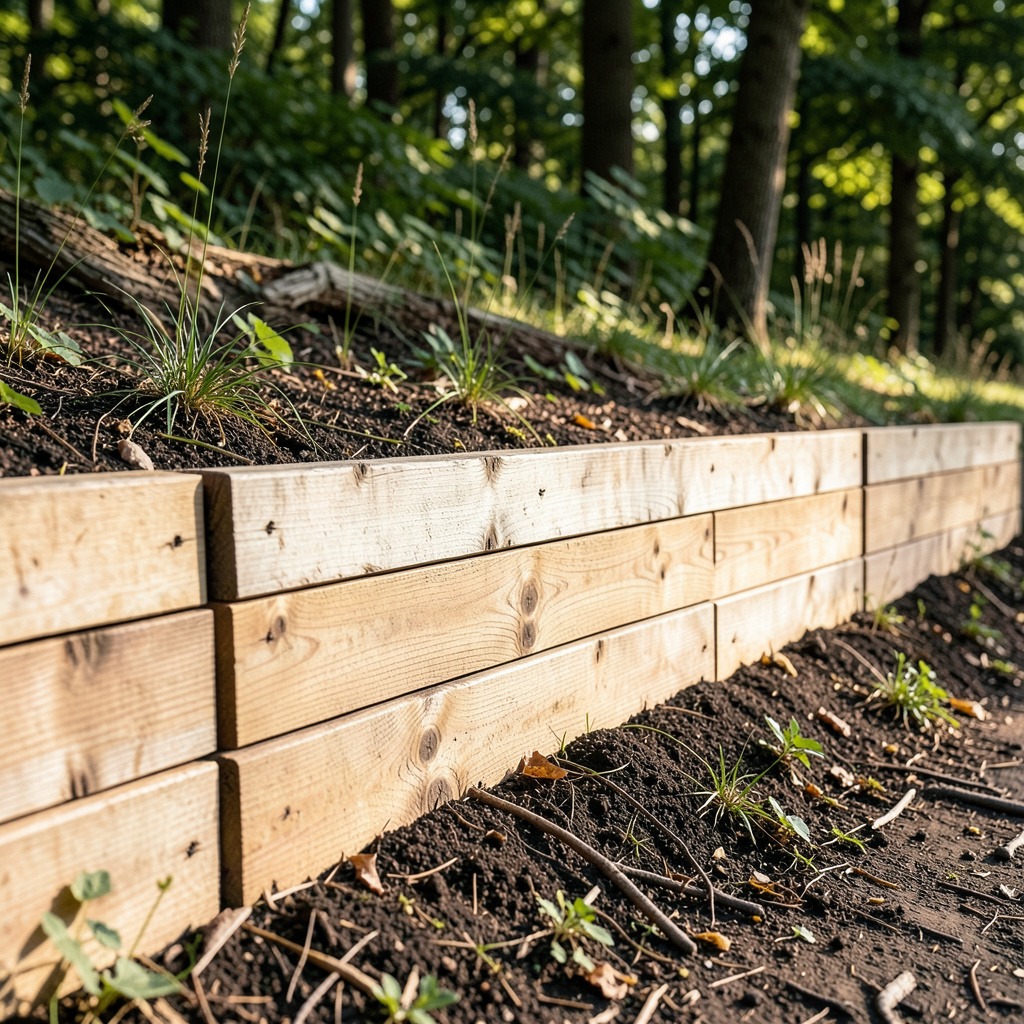 pros and cons of wood retaining wall