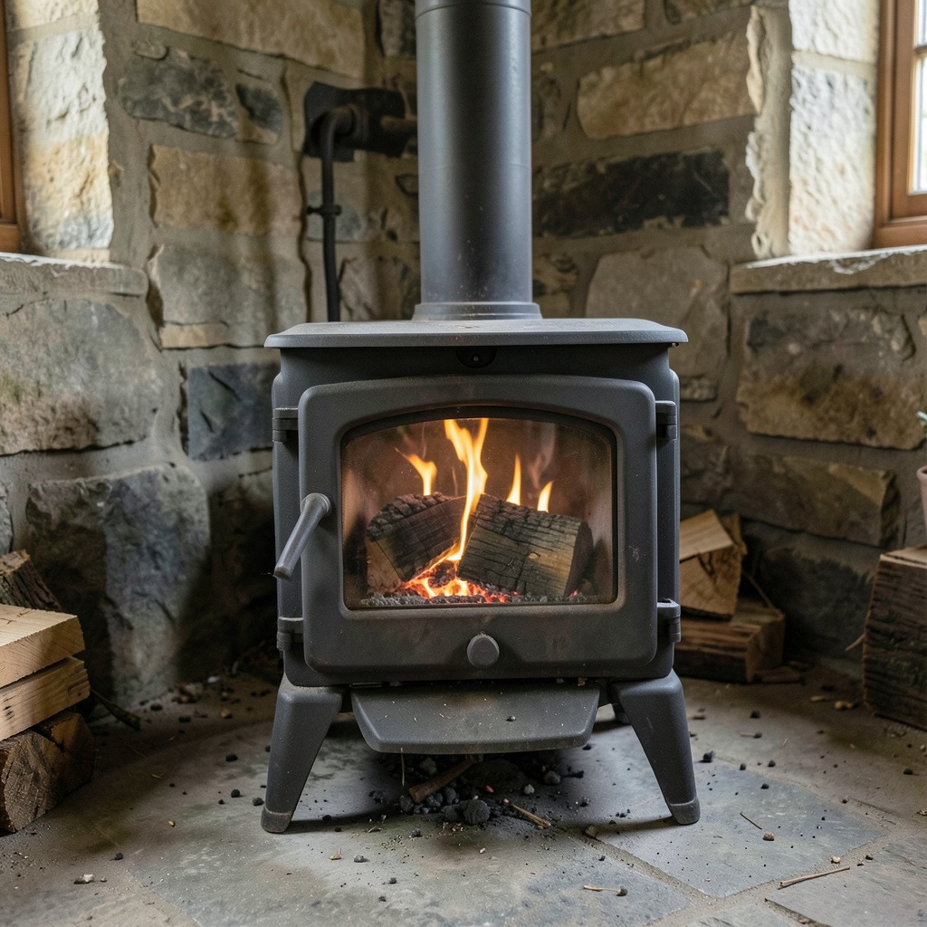 pros and cons wood burning stove