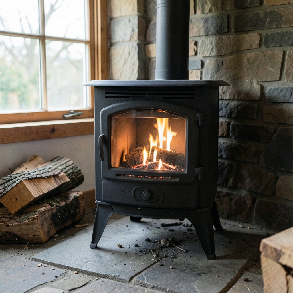 pros and cons wood burning stove