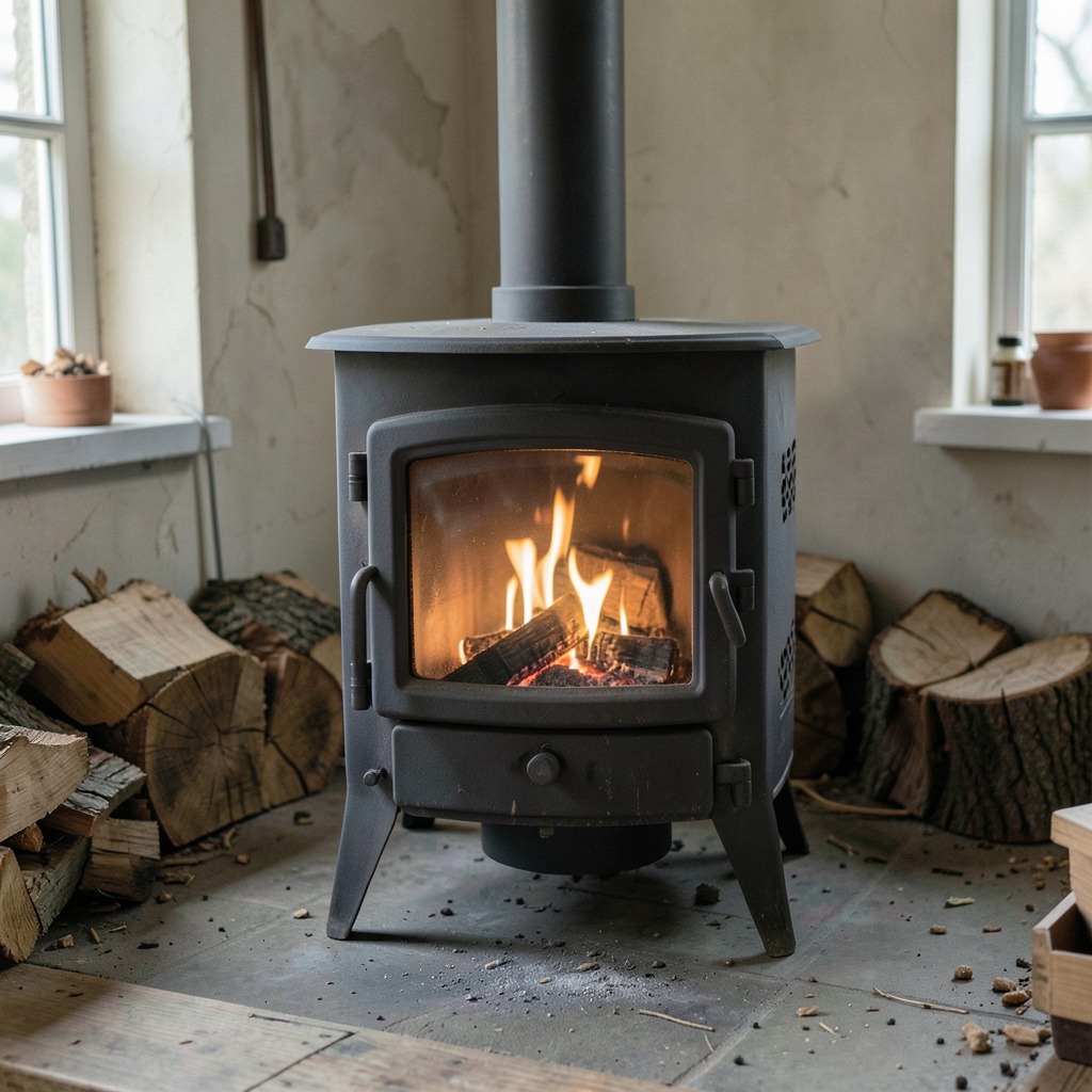 pros and cons wood burning stove