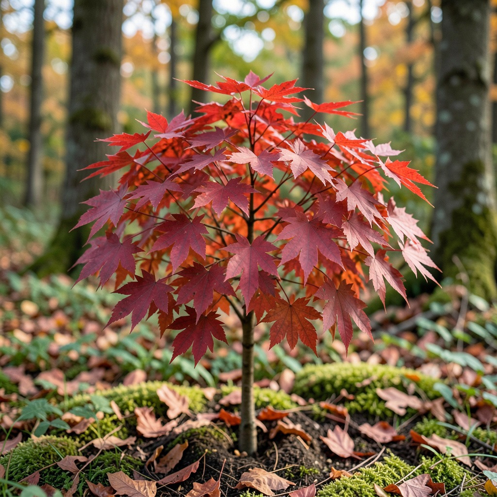 red maple size