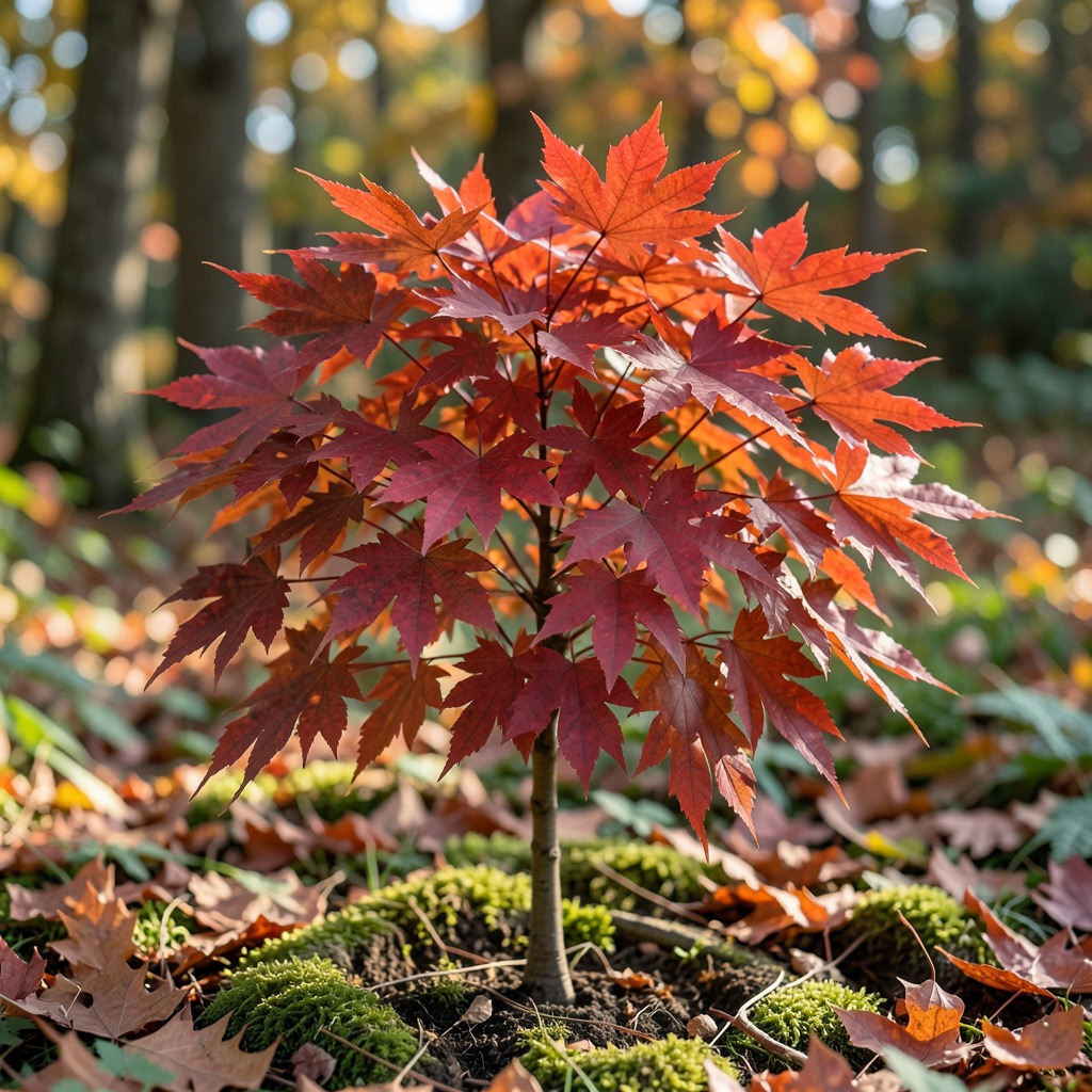 red maple size