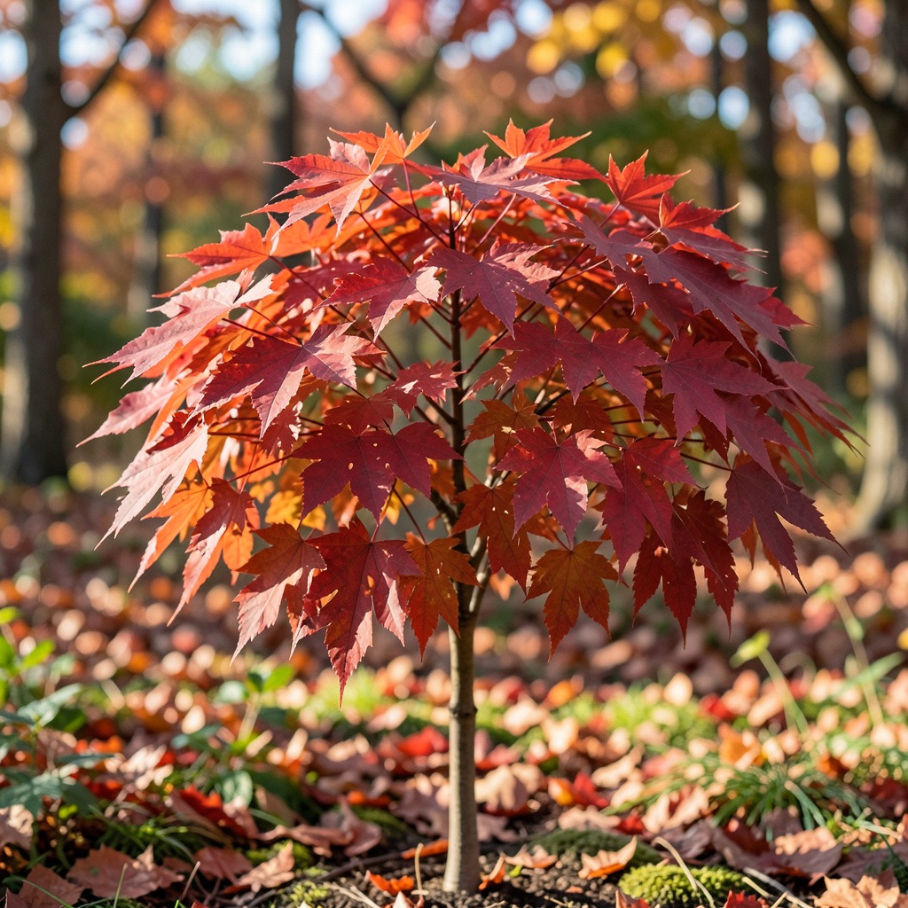 red maple size