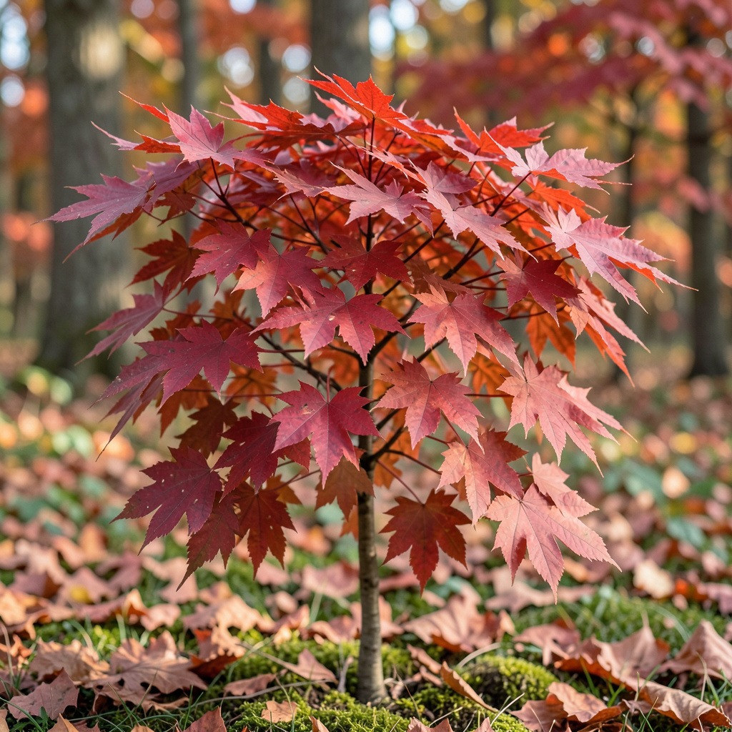 red maple size