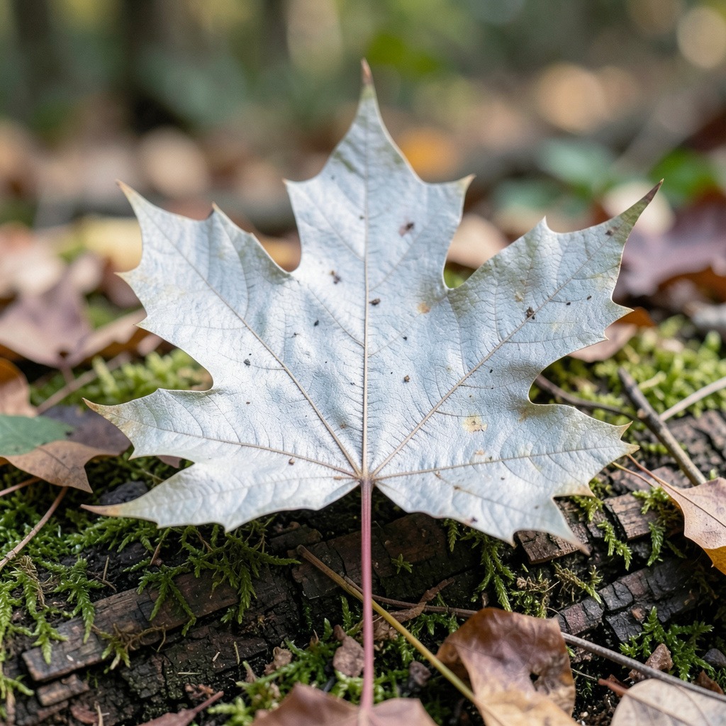 silver maple leaf