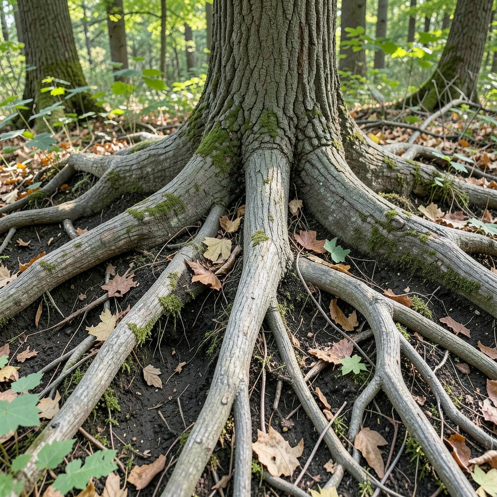 silver maple roots