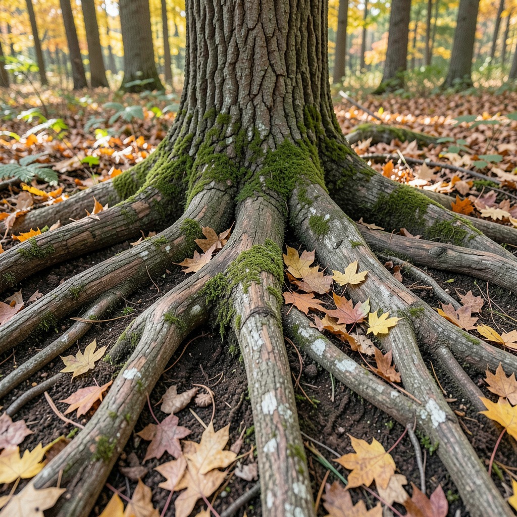 sugar maple roots