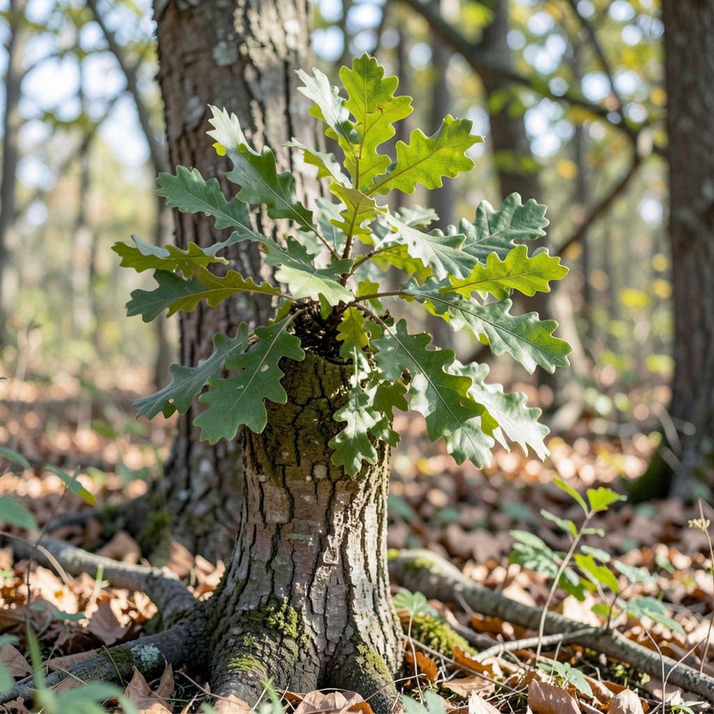 white oak growth rate