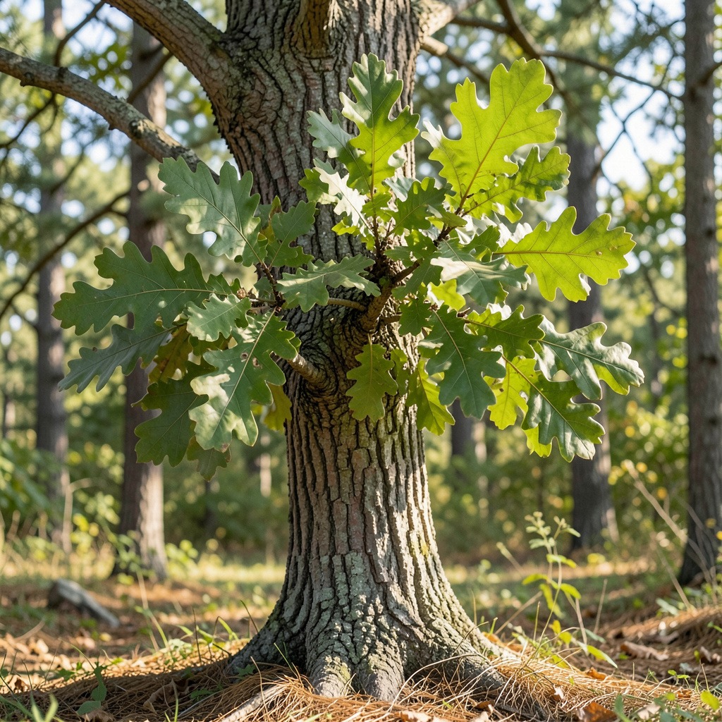 white oak size