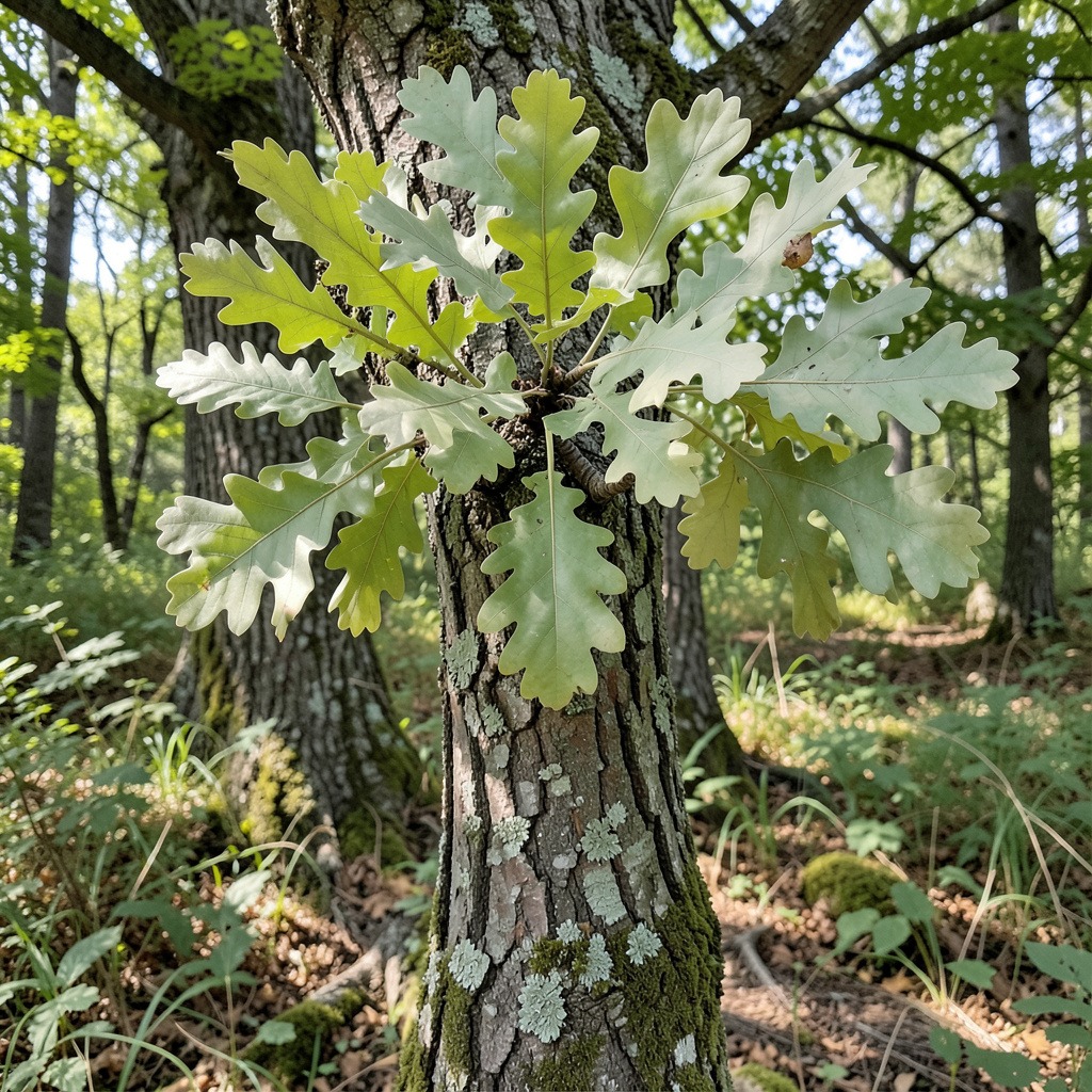 white oak size