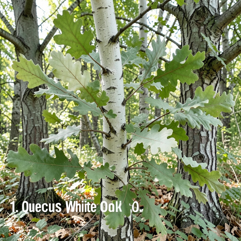 white oak varieties