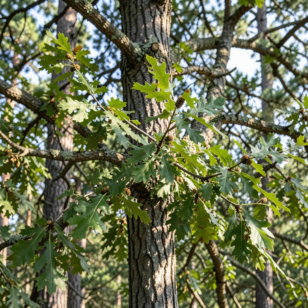 willow oak identification