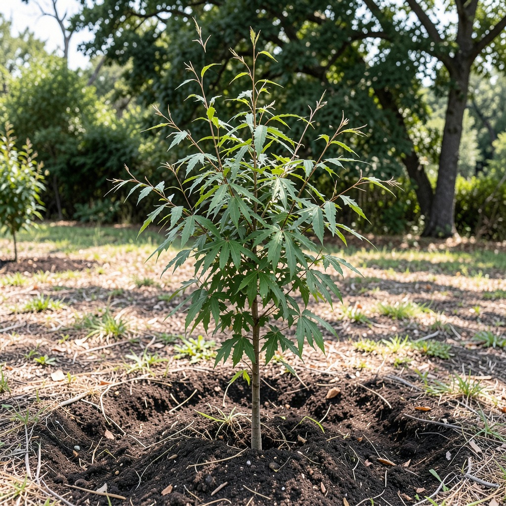 willow oak planting