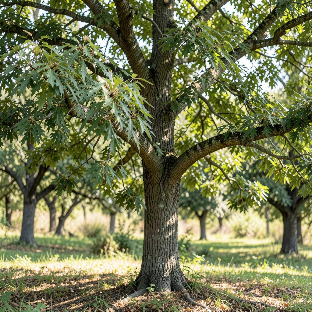 willow oak size