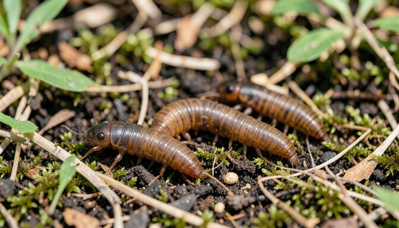 grub worms and june bugs