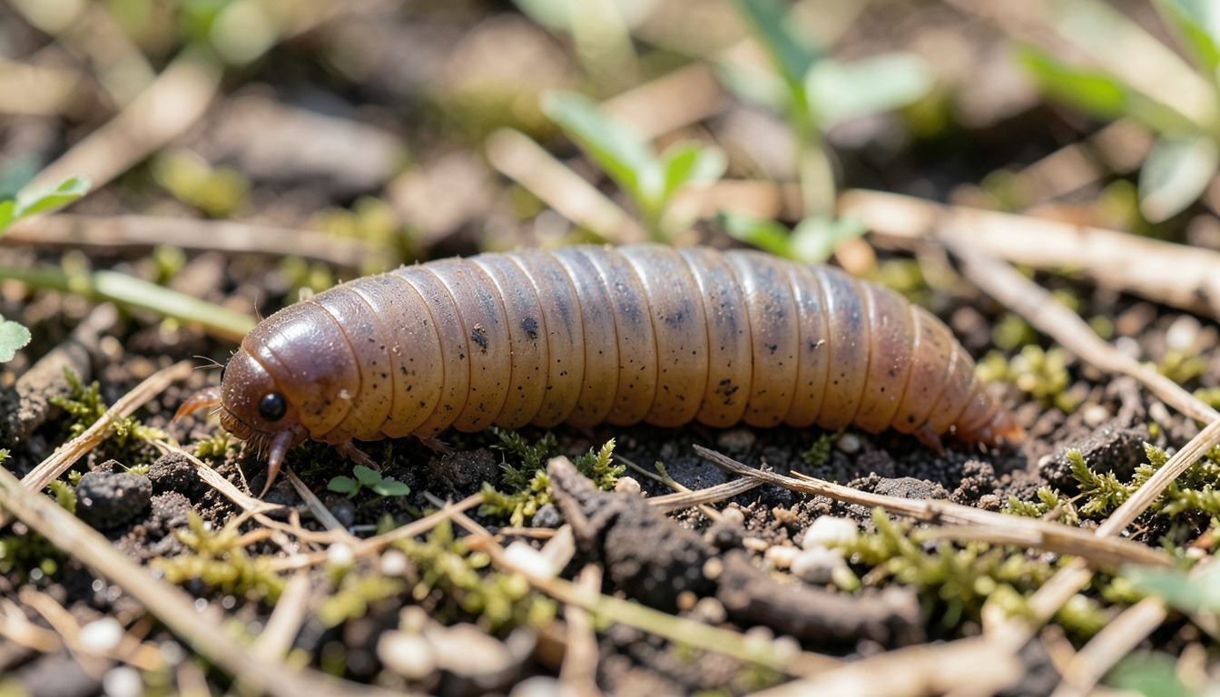 what does a grub worm look like