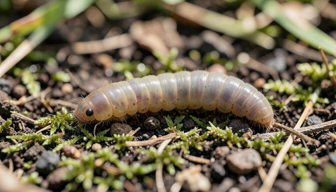 what does a grub worm turn into